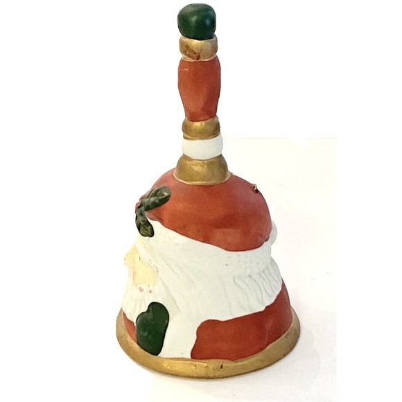 Hand Painted‎ Santa Claus Bell - Classic Santa 6" Decor Classic Christmas - Picture 5 of 5